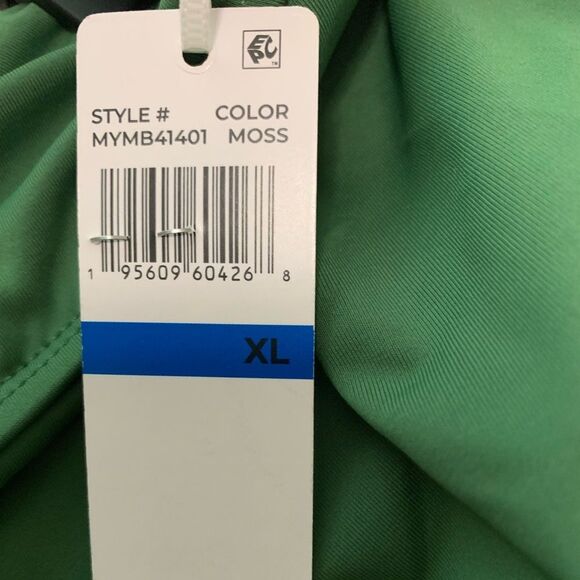 NWT Anne Cole Soft Band Skirted Swim Bottom in Moss green. Size X-LARGE - Picture 8 of 9